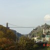 The Clifton Suspension Bridge zoomed shot