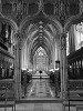 Bristol Cathedral interior Monotone